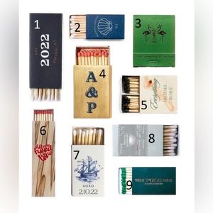 8x10 CUSTOMIZABLE MATCHBOX PRINT (print only | Made to order)